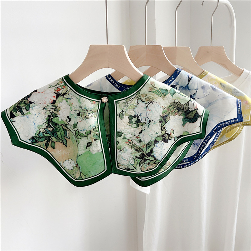 Fashion Floral Detachable Coll - Blouse Off Shoulder recension och pris