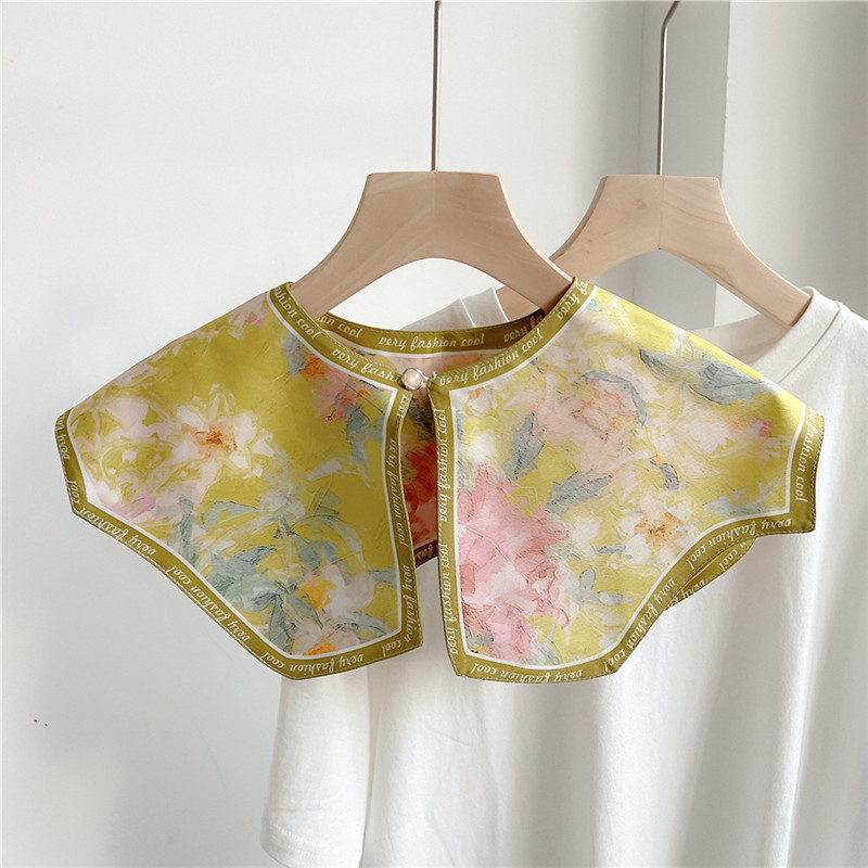 Fashion Floral Detachable Coll - Blouse Off Shoulder recension och pris