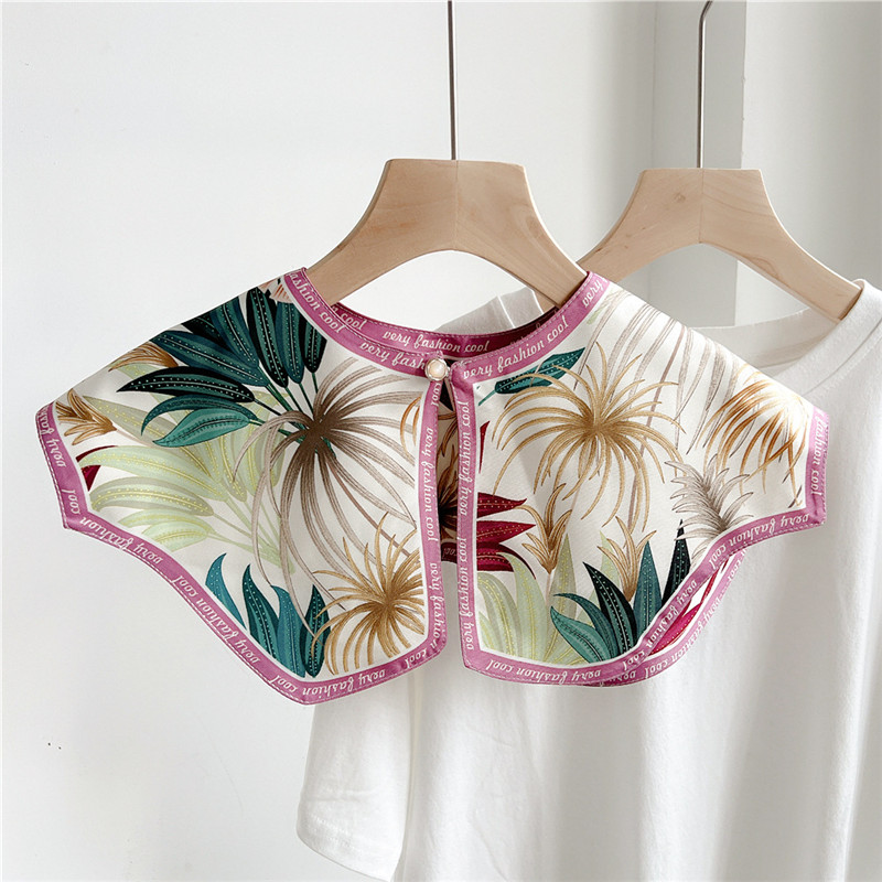Fashion Floral Detachable Coll - Blouse Off Shoulder recension och pris