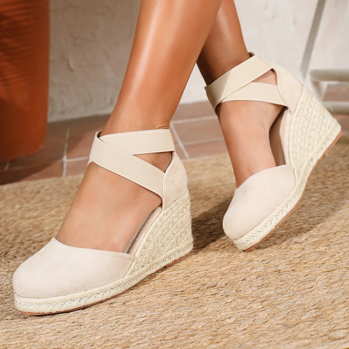Cover Toe Women's Espadrille W - Wedge Espadrille Women recension och pris