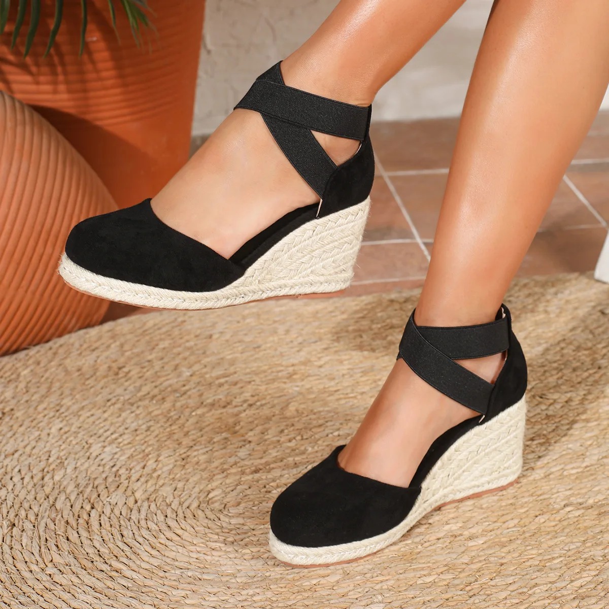 Cover Toe Women's Espadrille W - Wedge Espadrille Women recension och pris