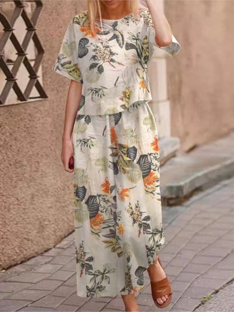 2025 Spring Summer New Plus Si - Linen Pant Wide recension och pris