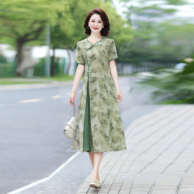 Floral Print Midi Dress for Mi - Midi Skirt Floral recension och pris