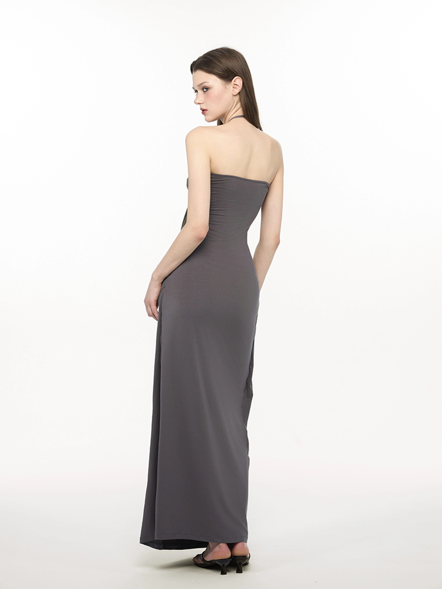 REDDACHiC Elegant Braided Shru - Maxi Dress Halter recension och pris